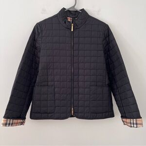 Burberry Black Lightweight Quilted Jacket